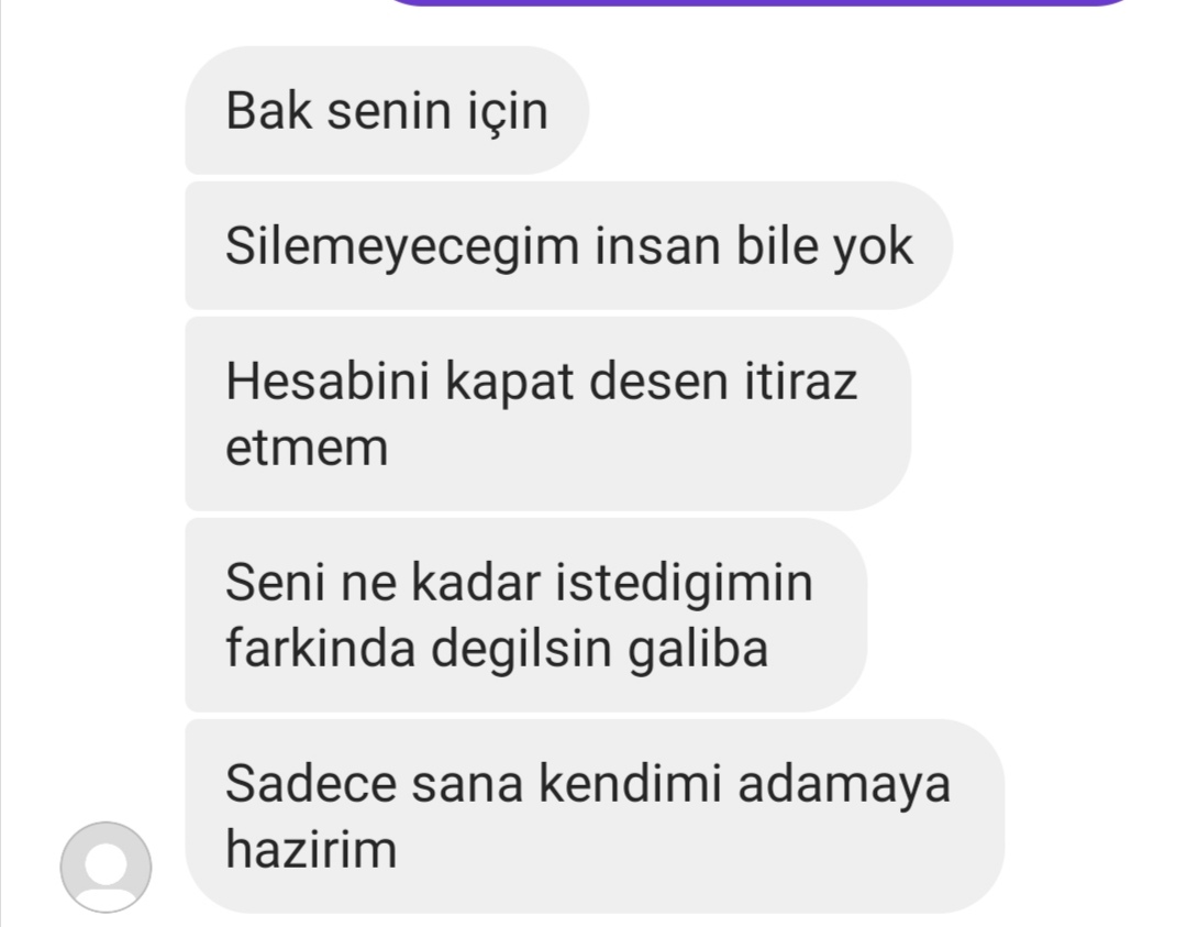 2 günde konuştuğun kişi sana bunları vaat ediyorsa hiç normal değil direk engelle ben öyle yaptım 🤷‍♀️🤔