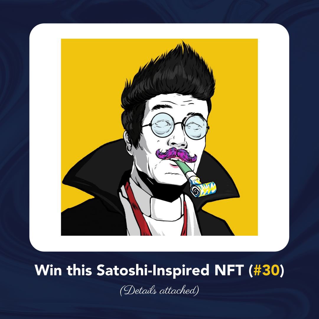 WISE_Token's tweet photo. Want to help our community and also possibly win this incredible Satoshi-inspired NFT (#30)?

All you have to do is donate $WISE (ANY AMOUNT) to the Wise Engagement Fund – https://t.co/uUYOML2GnS – and submit the Etherscan transaction report to this form: https://t.co/1D95c2lfCa https://t.co/ezZJj2xXlq