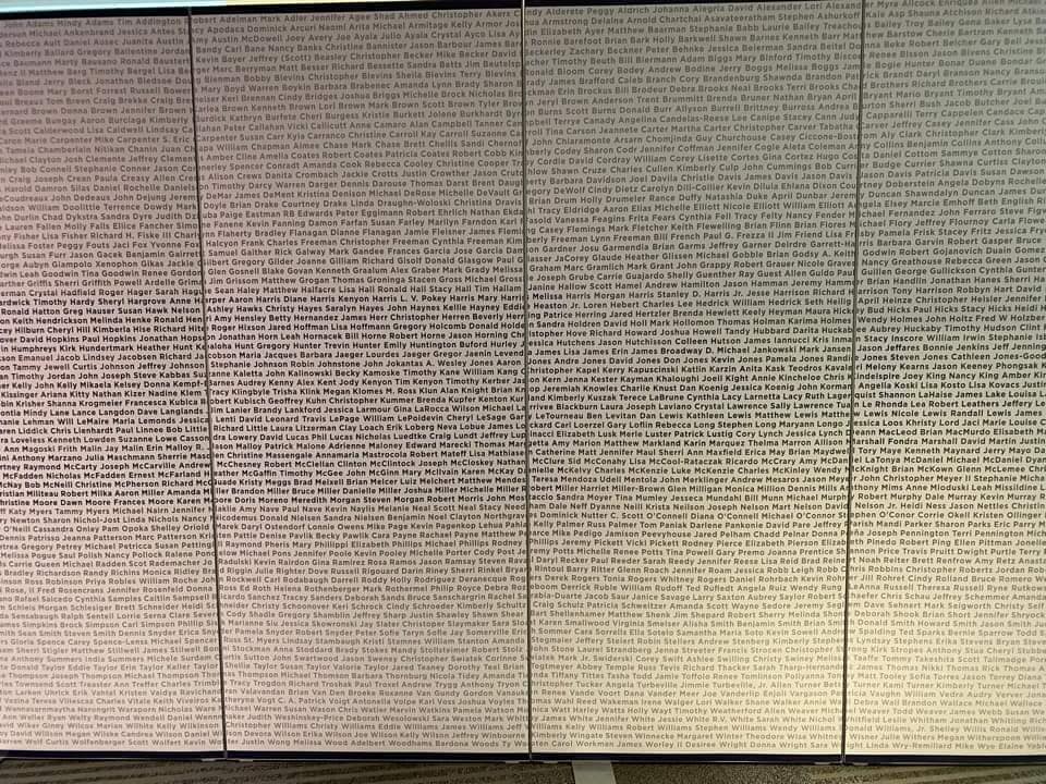 Incredibly proud of our Shift Supervisor William Griffin, ENP and Deputy Director Keely Heyman, ENP on their <a href="/911NENA911/">NENA</a> ENP Certifications earlier this year. The attached pics are from the ENP Name Wall in Columbus, OH at #NENA2021 - we're working on getting a pic for Billy