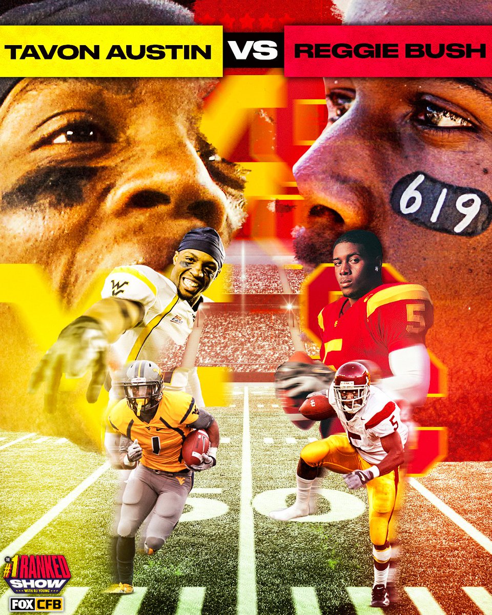 The Number One College Football Show (@numberoneshow) on Twitter photo Two of the most elusive players to ever do it!!
Who wins the starting job between <a href="/Tayaustin01/">Tavon Austin</a> and <a href="/ReggieBush/">Reggie Bush</a>??
RT for Tavon Austin
LIKE for Reggie Bush
π: foxs.pt/no1pod_ Two of the most elusive players to ever do it!!
Who wins the starting job between <a href="/Tayaustin01/">Tavon Austin</a> and <a href="/ReggieBush/">Reggie Bush</a>??
RT for Tavon Austin
LIKE for Reggie Bush
π: foxs.pt/no1pod_