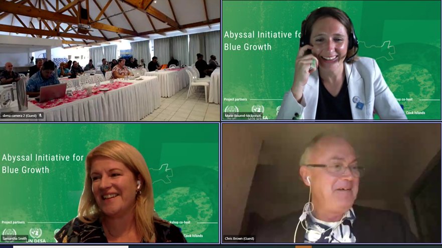 Day 3 of <a href="/ISBAHQ/">International Seabed Authority</a> <a href="/UNDESA/">UN DESA</a> Abyssal Initiative project workshop wraps up with engaging discussions on the environmental management of #DeepSeaMining activities.

For more, check out the workshop webpage: bit.ly/2UUBC9A

#OceanAction16538