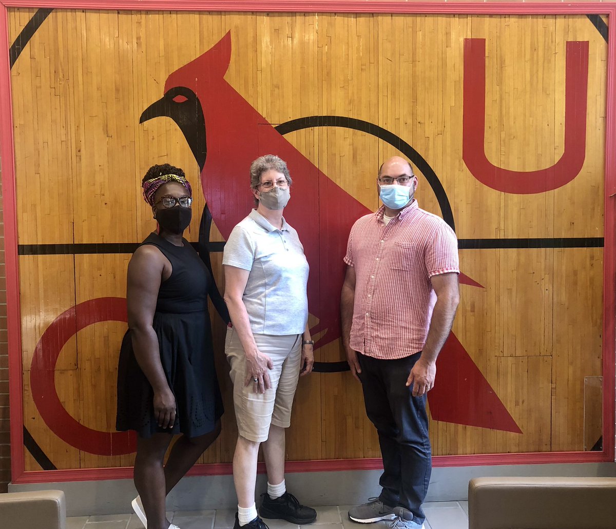 STA_Brookland's tweet photo. Ms. Moore, Mrs. Hedian, and Mr. Thomasian just finished their annual two-day admin. planning meeting at @CatholicUniv. We can’t wait to start our 99th year together! #STABrookland #CCALead https://t.co/I5itoesid5