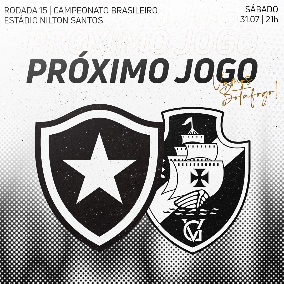 Botafogo F.R. on X: Chegou a hora de arriscar o palpite @ParimatchBrazil  para o clássico de logo mais! Responda nos comentários! ⚽️⬇️   / X