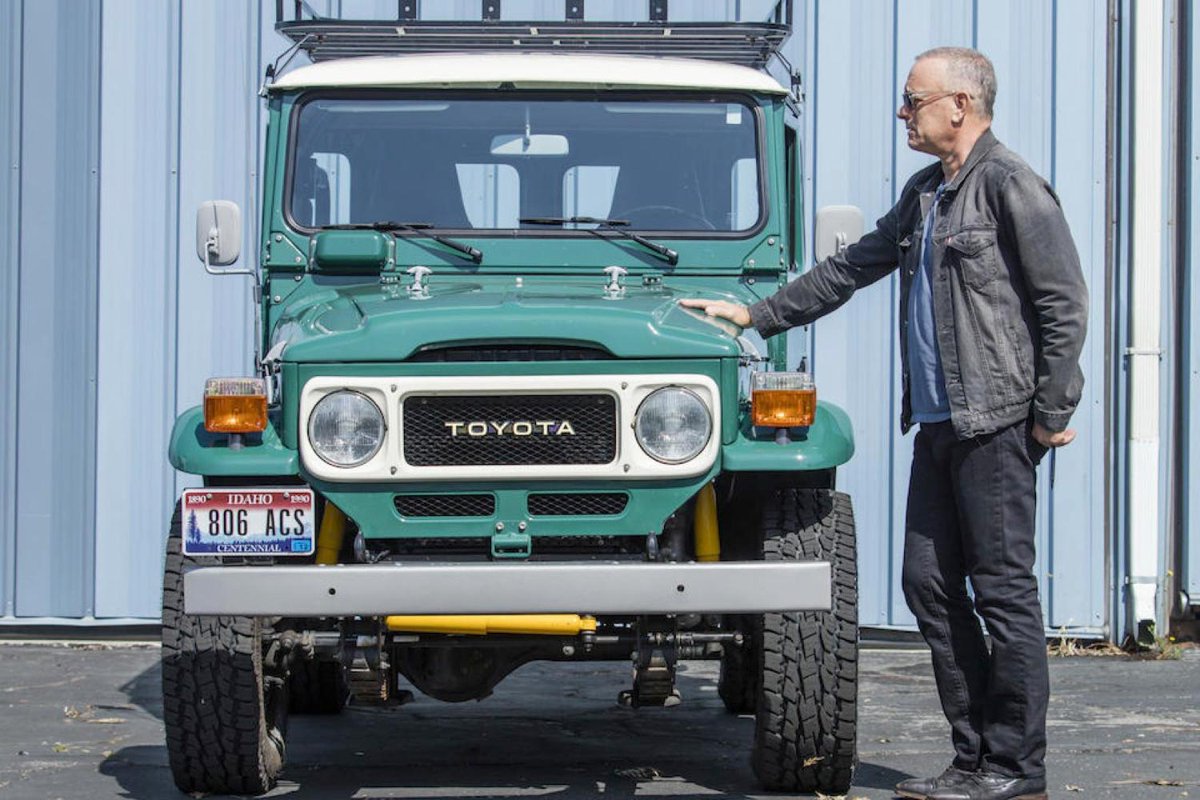 Tom Hanks’ '80s Land Cruiser and '90s Airstream are up for auction via