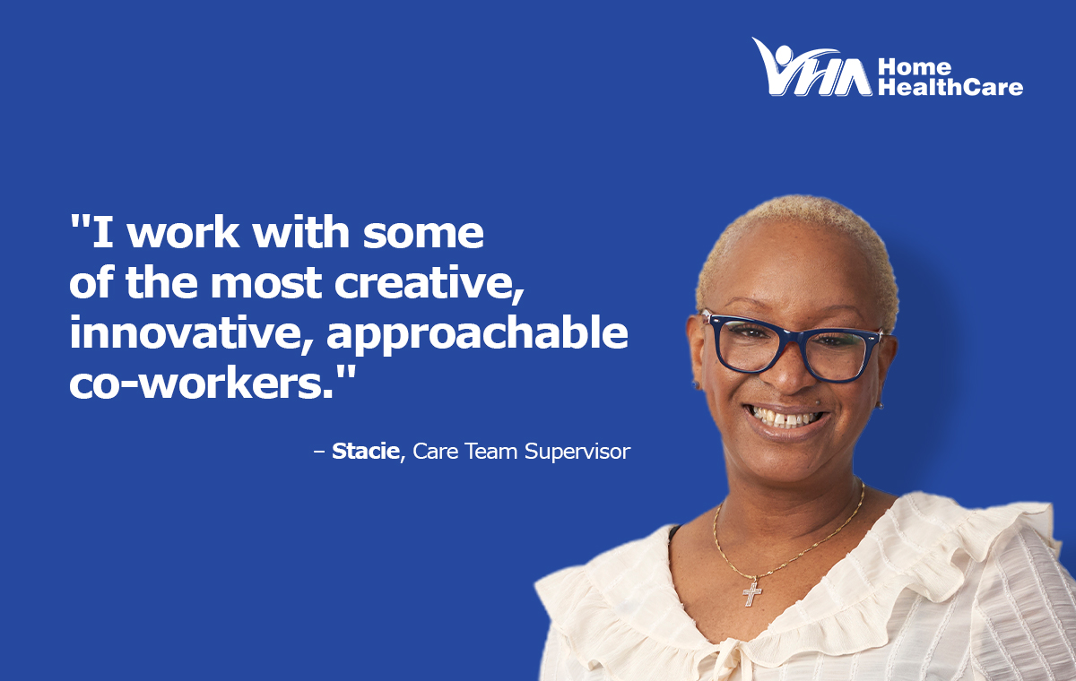 VHACaregiving's tweet photo. At VHA, we care about each other as much as we care about our clients. And it shows. #HealthyCareers #BondsThatMatter

Visit https://t.co/51Wnb4hFun or get in touch to learn more. #hiring https://t.co/IeHTW698FY