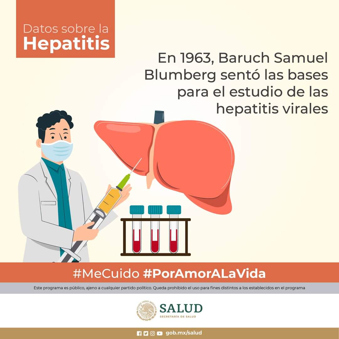 SSJ2_Acuna's tweet photo. 28 de julio | Día Mundial contra la #Hepatitis

Conoce más en ➡️ https://t.co/AjG0SurY85

#MeCuido #PorAmorALaVida https://t.co/bYwSeBBtdI