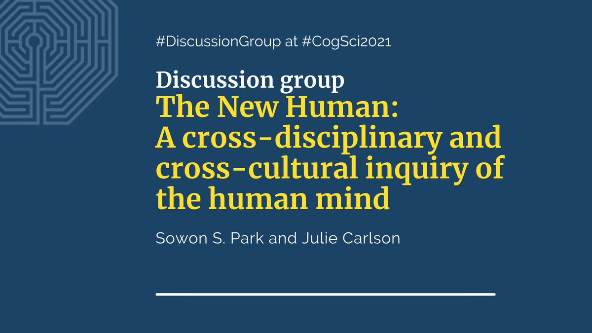 cogsci_soc's tweet image. #DiscussionGroups at #CogSci2021 starting in 30 minutes ⏰

• The New Human: A cross-disciplinary and cross-cultural inquiry of the human mind
underline.io/events/163/ses…

• Trajectories in Cognitive Science
underline.io/events/163/ses…