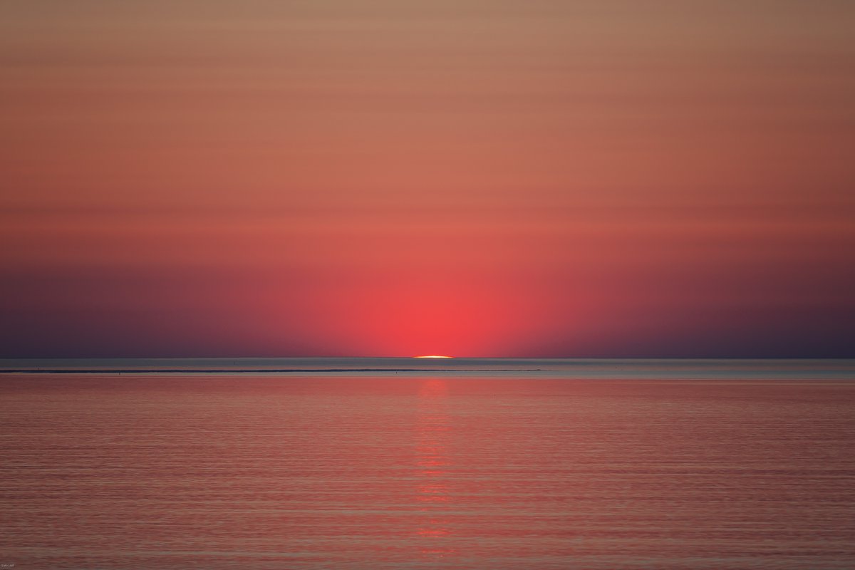 Sunset One Minute Ago 🌞☀️