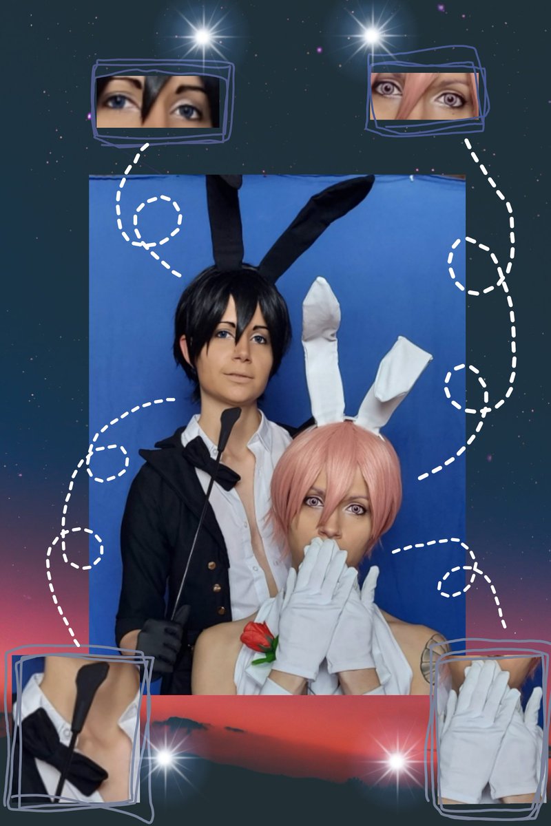 LuxTwinsCosplay's tweet photo. Aesthetics!
#tencount #shirotani #kurose #yaoimanga #manga #yaoi #yaoiboy #aesthetic #photoshop #cosplay #Luxembourg #bunny #dokomi #yaoicouple #Blue #tencountcosplay #SelfMade #Crossplay https://t.co/3RJPtjdo5a