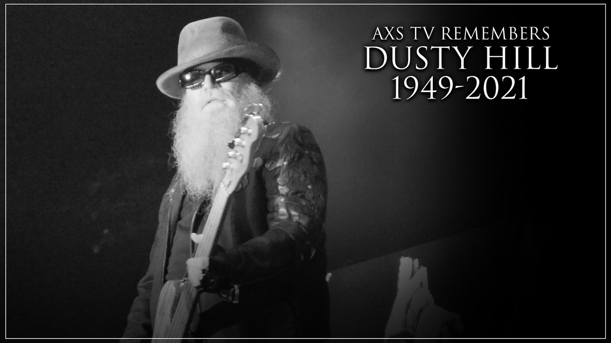 AXSTV's tweet photo. Rest in peace To ZZ Top Bassist and founding member, Dusty Hill. https://t.co/e8QwP8WfGQ