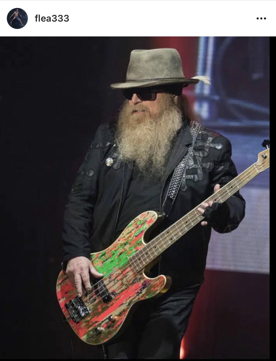 Fellow Bassist <a href="/flea333/">Flea</a> passing this news ... Dusty Hill , R.I.P #ZZTop 🎸
