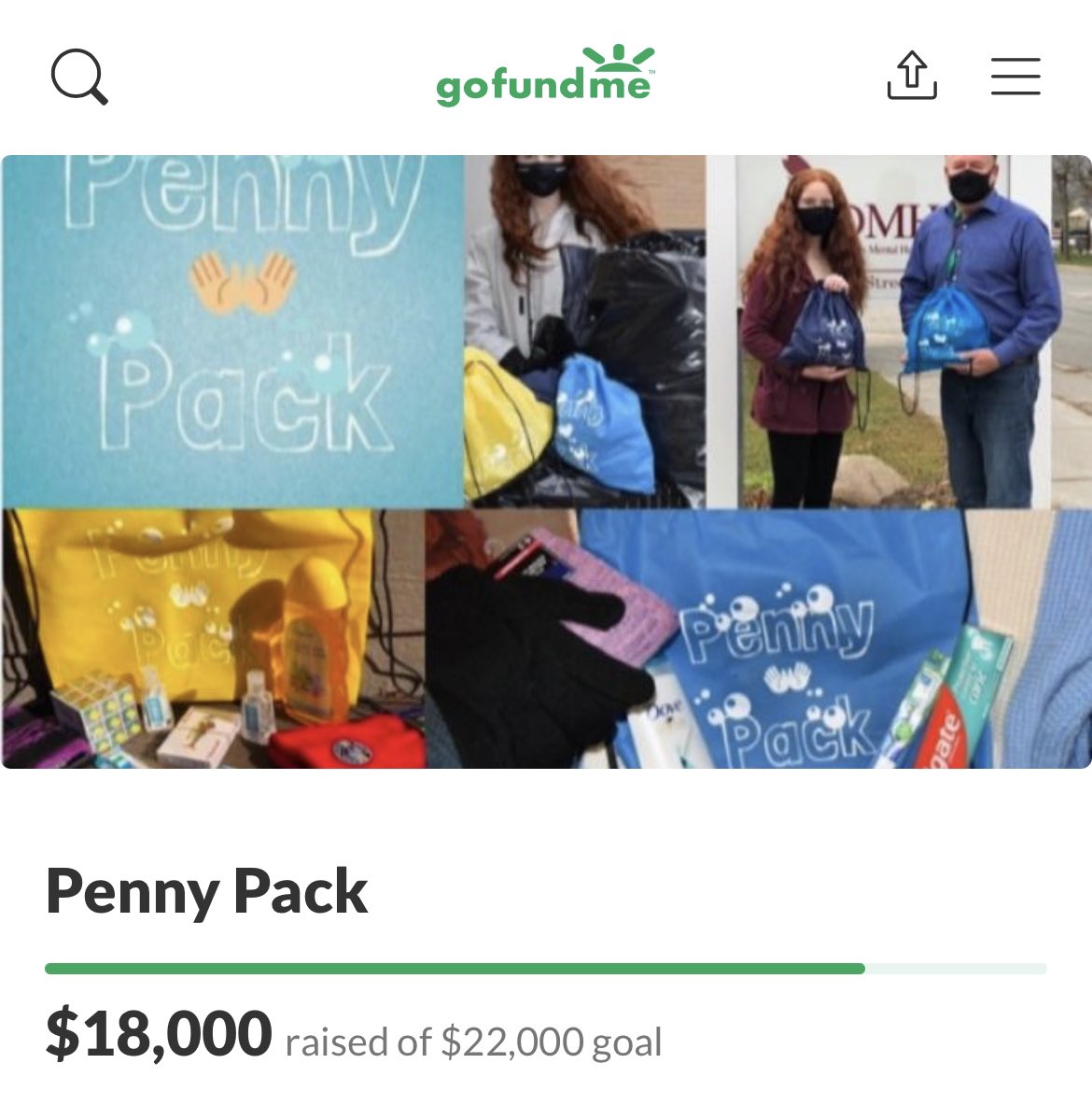 Hey everyone! Introducing the Penny Pack 2021! Super excited to start off this year with a goal of $5,000! Thank you all so much for the endless support and please check out the go fund me and Instagram for more details about our goal this year! 💙