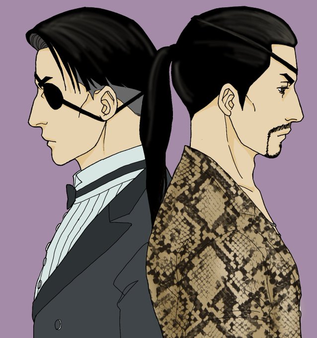 真島吾朗のtwitterイラスト検索結果