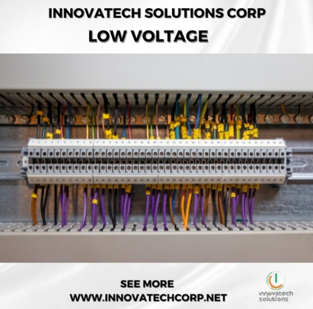 InnovatechSolu2's tweet image. OUR COMPANY IS SPECIALIST IN LOW VOLTAGE📶 

🏠 RESIDENTIAL &amp;amp; COMMERCIAL AUTOMATION
📽 SURVEILLANCE SYSTEMS
🤳🏻 CONTROL SYSTEMS
🔑 ACCESS CONTROL
.
.
Call us for your future projects: (954)400-1317
.
.
.
#securitygroup #wiremanagement #dell #lights #server #miami #flushedlighting