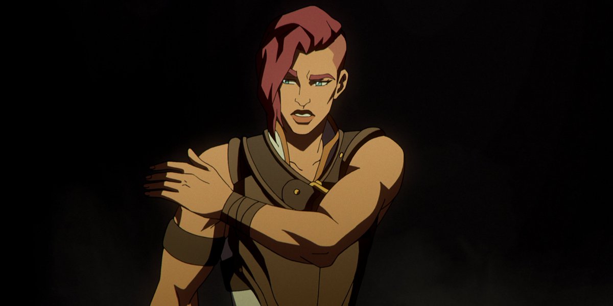 NetflixGeeked's tweet image. the MASTERS OF THE UNIVERSE: REVELATION creative team was inspired by Wonder Woman and The Legend of Korra - designing the women of MOTU:R with a more realistic muscular perspective than their past iterations