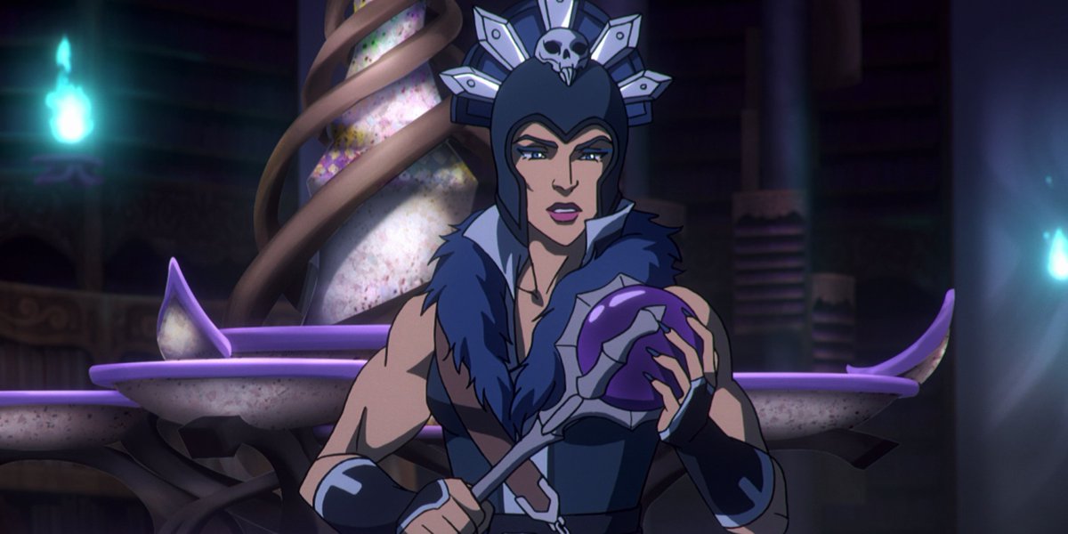 NetflixGeeked's tweet image. the MASTERS OF THE UNIVERSE: REVELATION creative team was inspired by Wonder Woman and The Legend of Korra - designing the women of MOTU:R with a more realistic muscular perspective than their past iterations