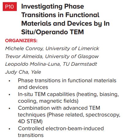 ShellyStem's tweet photo. Eeek excited just got login details for #MM2021Virtual next week !

Join us for P10 in-situ TEM session! Amazing invited and contributed presenters 🔬

@DrTrev_Almeida @molinaluna_aem Judy Cha @Yale #microscopy https://t.co/CS1JIP4O3f