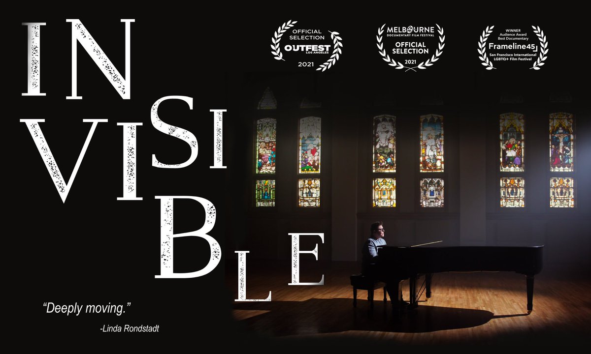OutHaus Films is proud to announce INVISIBLE, a feature documentary, will be playing at OUTFEST LA 2021 August 19th.