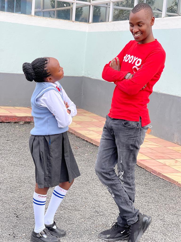 The most sacred and precious gift to your children is mentorship, encouraging them in every milestone. Masomo ni muhimu mwanangu…#backtoschool #daddydaughtermoments