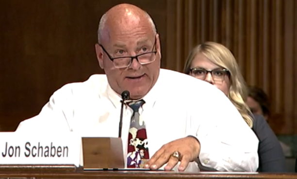 IAcattlemen's tweet photo. "Cattle producers deserve a level playing field. We're asking for transparent, competitive marketplace to strengthen the beef supply chain," Schaben says. https://t.co/wI4AIMy4mu