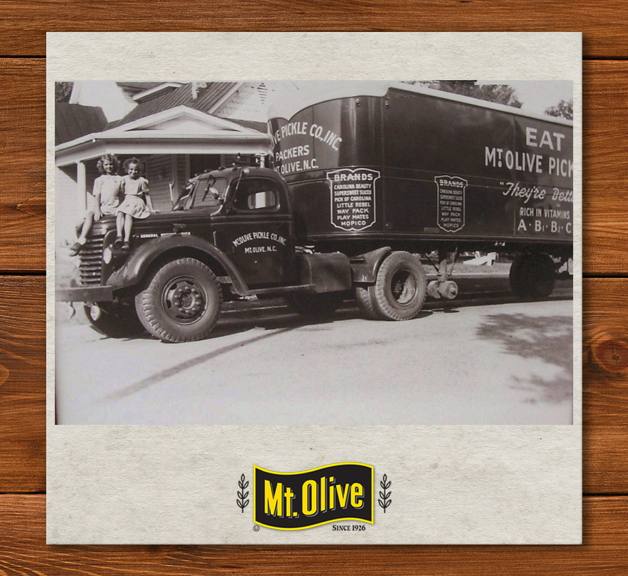 Mt. Olive Pickles on Twitter "🚚 𝘋𝘪𝘥 𝘺𝘰𝘶 𝘬𝘯𝘰𝘸… the first Mt. Olive