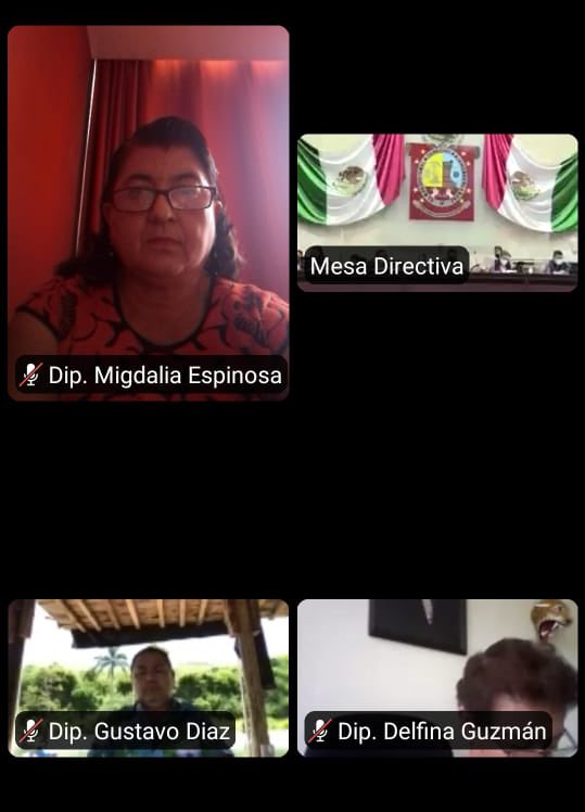 Durante la #SesiónVirtual, presenté un punto de acuerdo que fue aprobado de urgente y obvia resolución haciendo en el un exhorto respetuoso al titular de @Sedapa_GobOax SEDAPA para llevar a cabo la #Comparecencia solicitada a través de la comisión que presido. 
#MigdaliaEspinosa