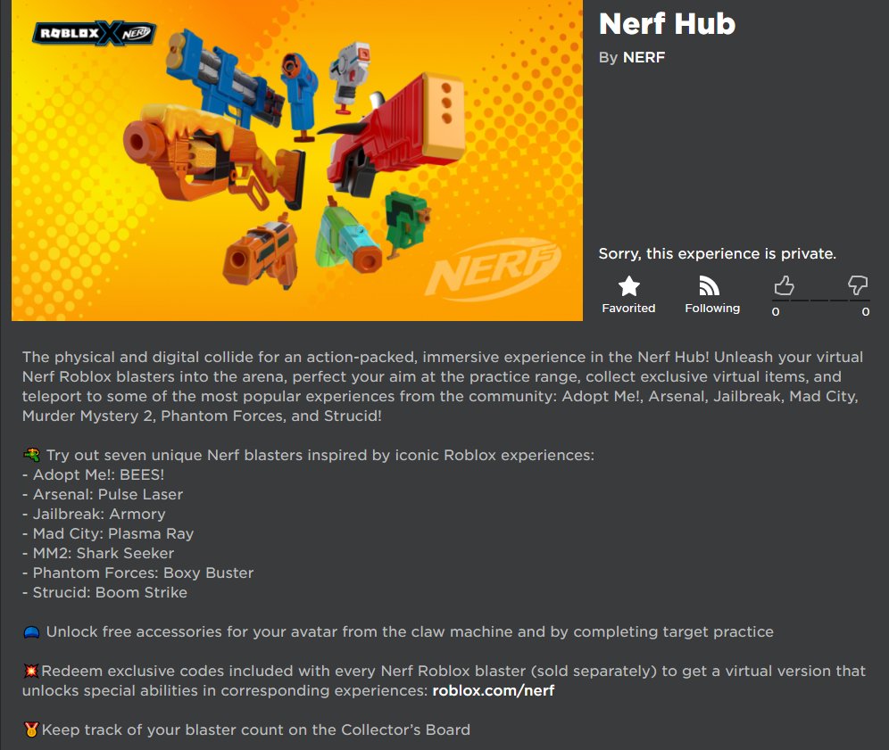 Nerf Hub (Update) - Roblox