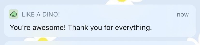 Que coisa mais fofa a notificação desse joguinho 😭😭😭