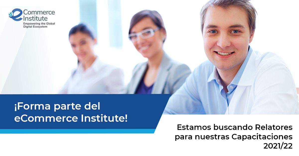 einstituto's tweet photo. 🔉#Convocatoria #Abierta.

¿Te gustaría formar parte de nuestro ecosistema colaborativo? ¡Es tu momento! Te invitamos a participar como Relator/a del eCommerce Institute.

Conoce más => https://t.co/OvSYPU6pce
#eLeaders #DigitalCommerce #ecommerce https://t.co/ZJipav9im9
