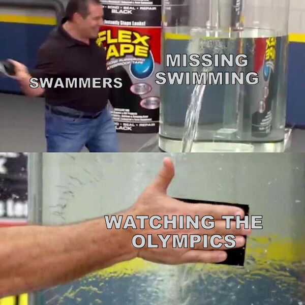Swammers 🤝 The Olympics