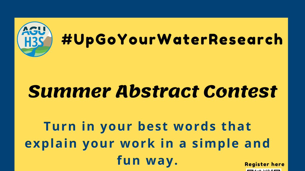 ⚡️Explain your work using the most commonly used words in the English language ⚡️

The Summer Abstract Contest is the perfect chance to practice your #SciComm and get rewarded for it 🏆

Help us spread the word by RT and tagging your colleagues

More info 👇👇🏾👇🏼
