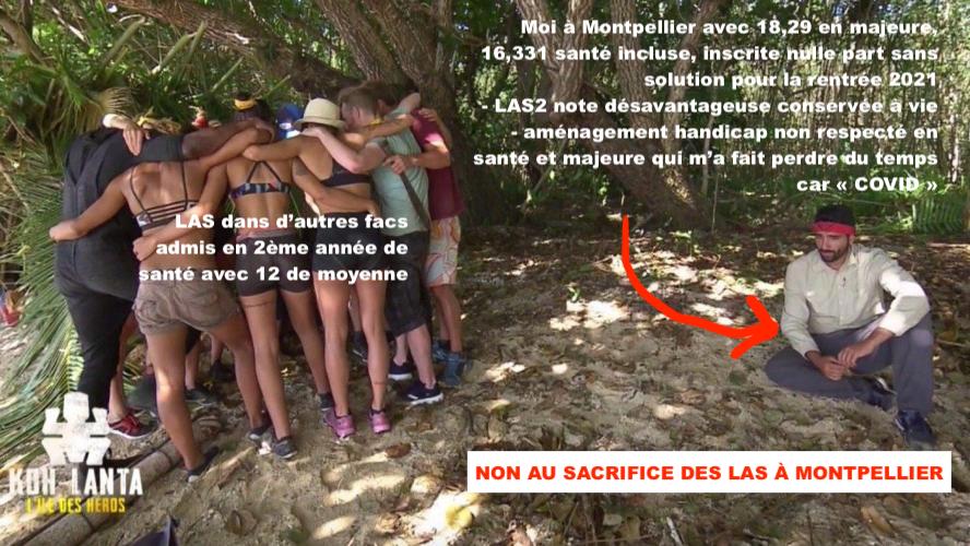 Non au sacrifice des LAS ! tweet media