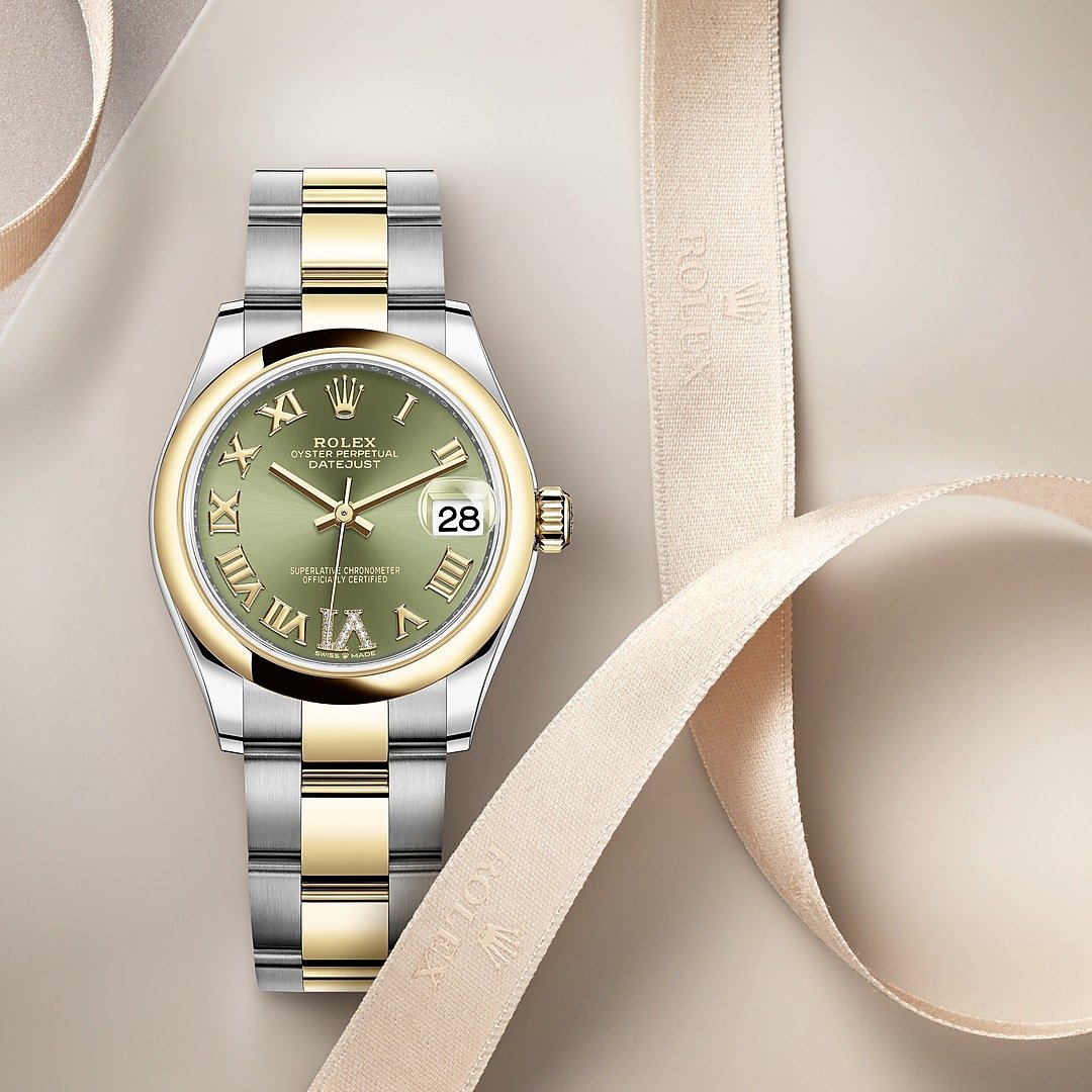 rolex oyster perpetual datejust aço e ouro