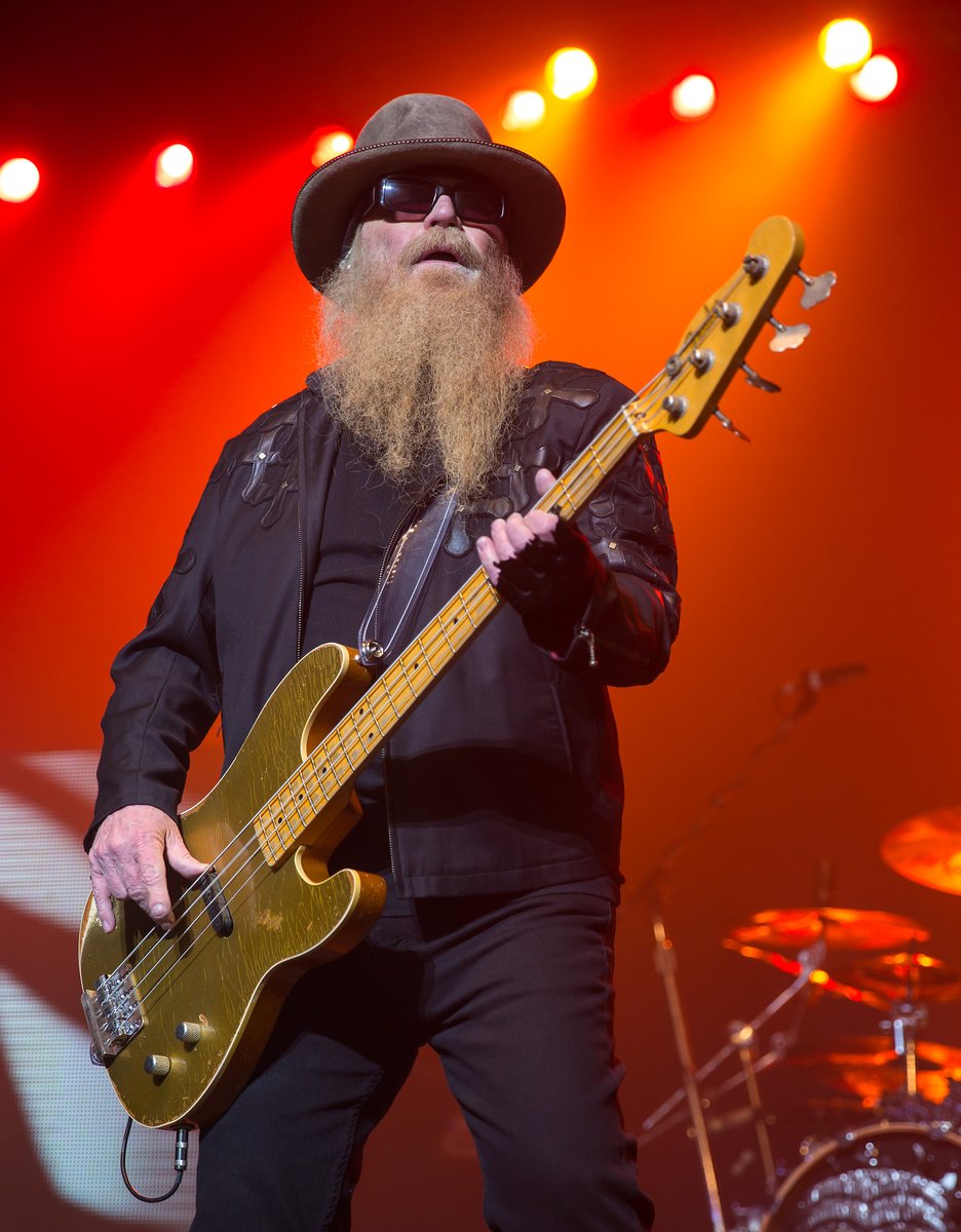 R.I.P. to a rock and roll legend, Joseph Michael "Dusty" Hill, bassist of ZZ Top. ❤️