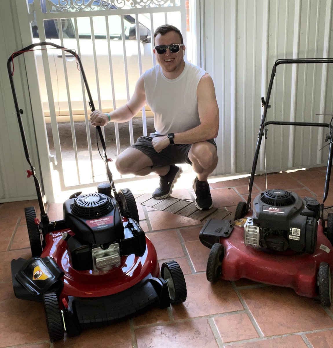 BIG #News 🚨
I got push mower upgrade today. 🔥#TeamHonda 🤝