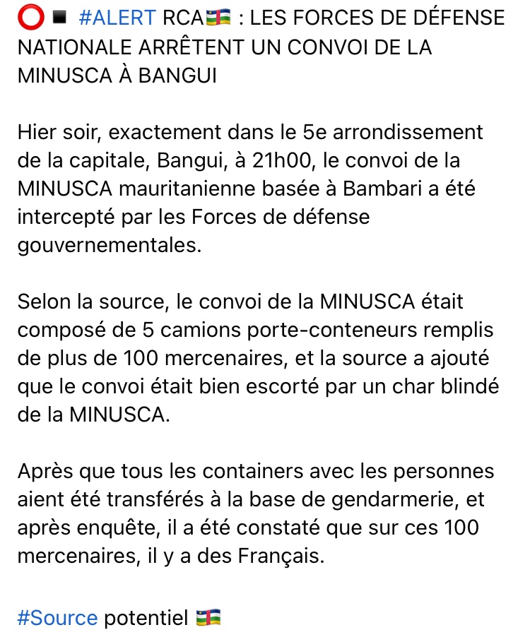 unconstatamer's tweet photo. @UN_CAR @ndiayemankeur @ONU_fr @UNPeacekeeping @GouvCF @UNHumanRights @UNPOL_RCA https://t.co/zNx57ulGxx