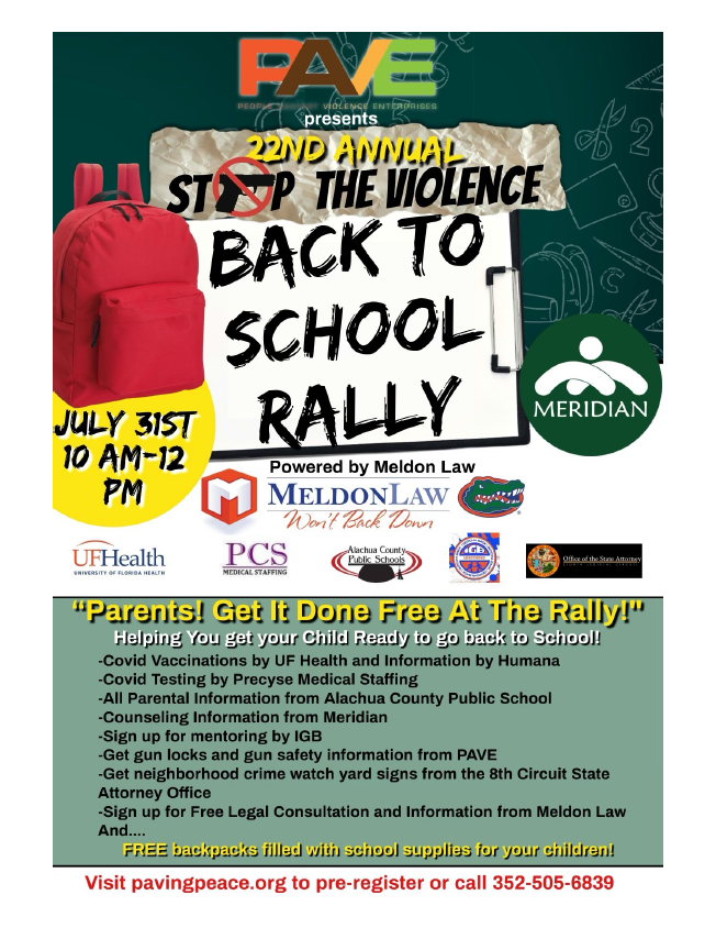 Partnr4StrngFam's tweet photo. PLEASE SHARE:

While we've taken care of our children in care with our #BackToSchool Drive, this is a great back-to-school event planned in Alachua County for all families! https://t.co/MY0XWl5Rrw