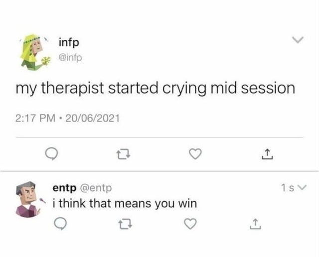 mbti memes tweet media