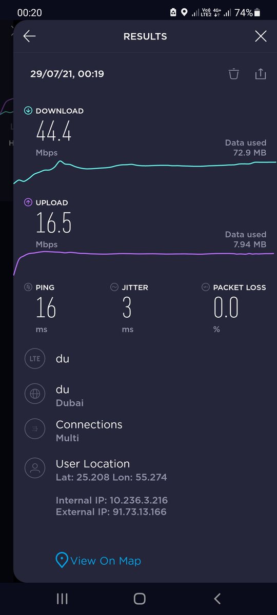 reedeegay's tweet photo. Du vs Etisalat speedtest. Expected from these guys with 5g speeds &amp; all. https://t.co/hTEmSQ396i