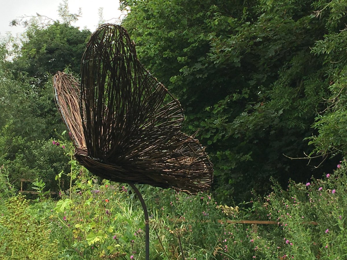 Here’s her beautiful butterfly