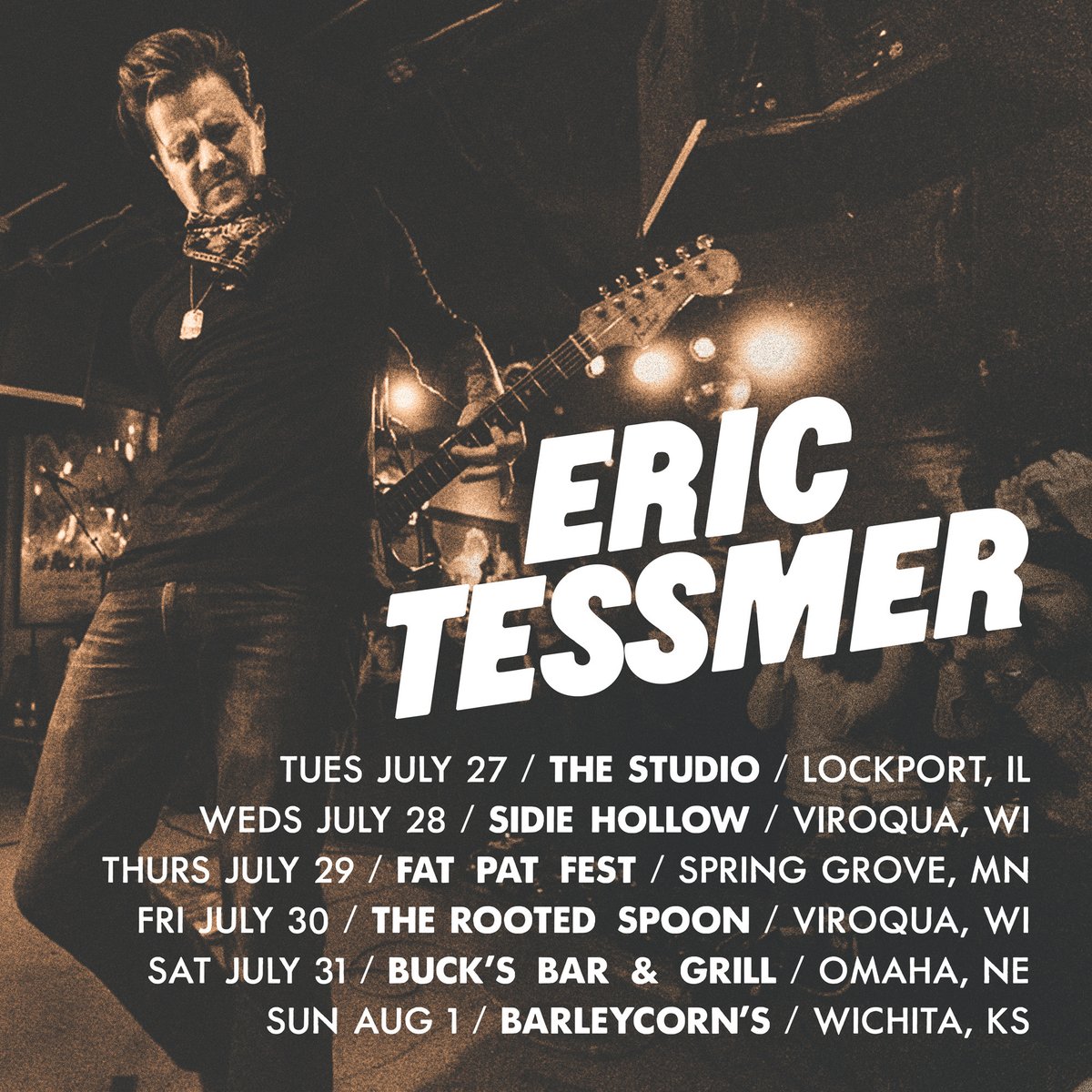 #Omaha! I'll be seeing you tonight at <a href="/BucksBarGrill/">Buck's Bar and Grill</a>! Tickets available at the door

bandsintown.com/e/102746787-er…