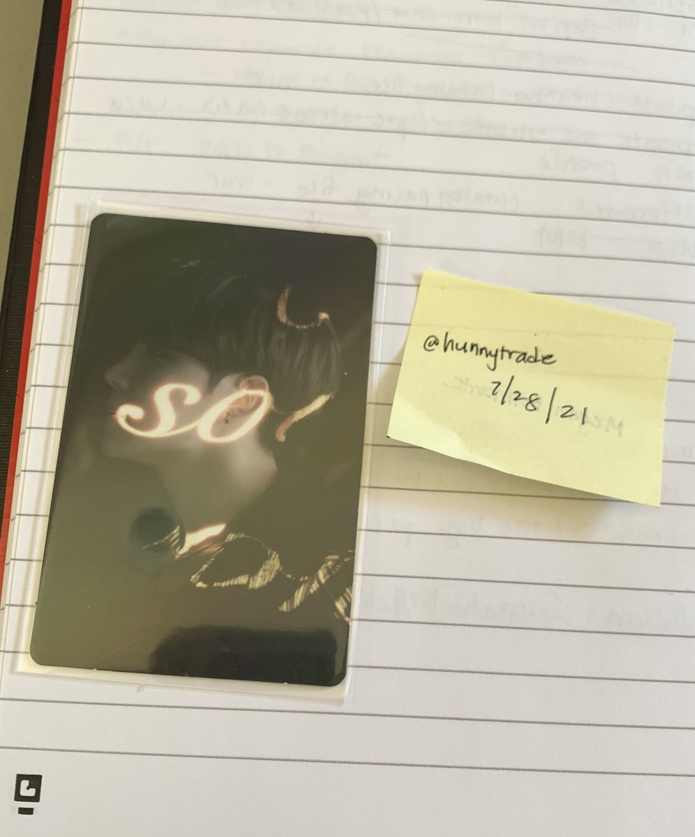 [WTT] 💖

Album/Goods: BTS on:e map of the soul concept photo book photocard 

Have: hoseok/ jhope

Want: Jungkook / Taehyung

Location: California

US / CAN only pls! Tracked shipping!

<a href="/BTStradePC/">BTS Trade and Sell</a> <a href="/BTSTradingPC/">WTT💯 WTS❌</a> <a href="/BTStrading_USA/">BTS PC TRADE USA 💜⁷</a>