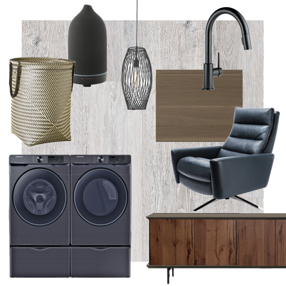 Modern Laundry Room - The laundry room is often one of the last places we think about when it comes to designing our homes but given the amount of time we spend doing laundry, shouldn't this be a space we look forward to walking into?

canadianhometrends.com/creating-a-mod…