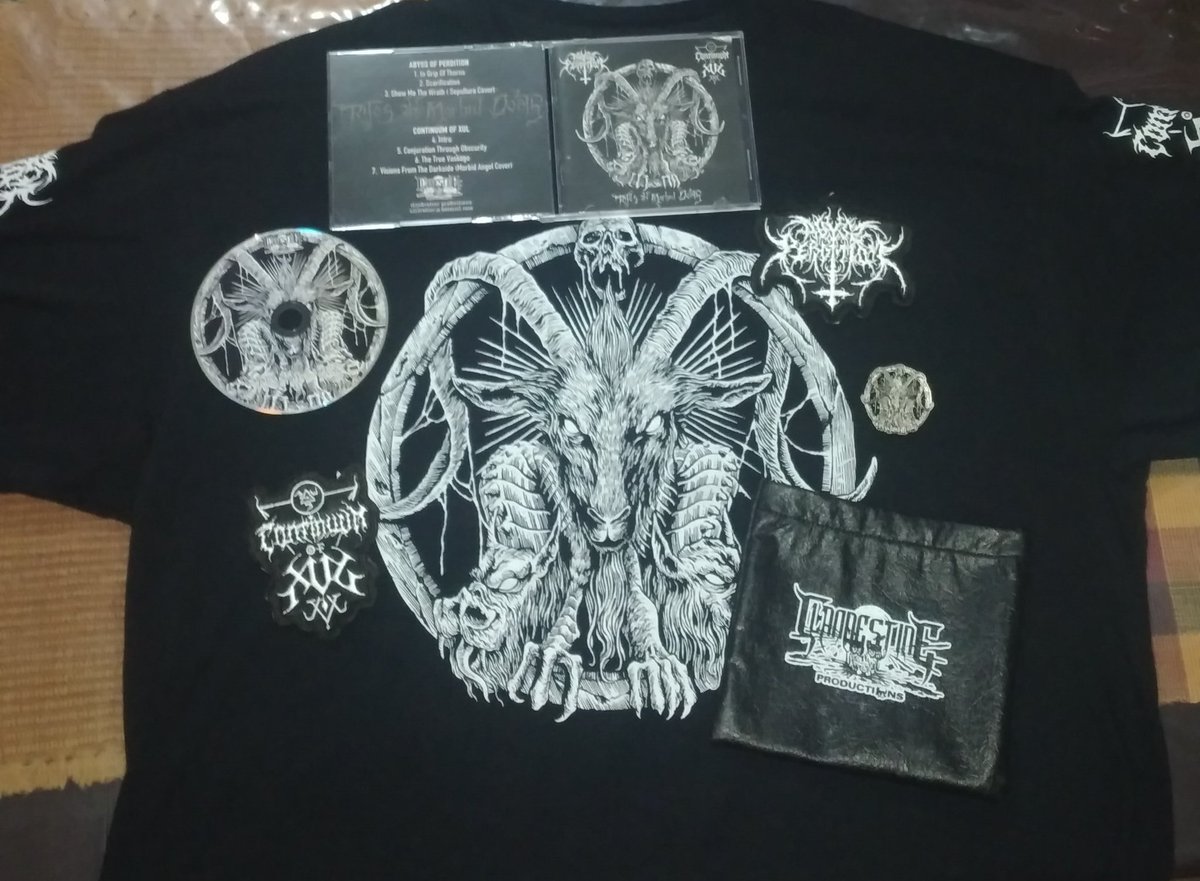 abelponcea's tweet photo. #Abyssofperdition #deathmetal de monterrey mx y #continuumofxul de italia exelente material https://t.co/Thkwa9Dn2P