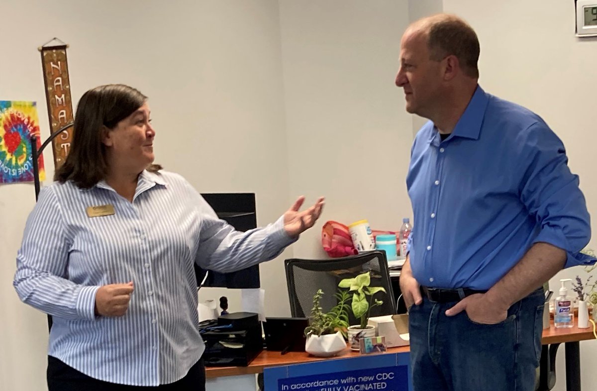 CBHC_News's tweet photo. Governor Jared Polis Visits Mental Health Partners' #BoulderStrong Resource Center July 27th. 
https://t.co/DiJZjLLYrg https://t.co/2195kl8PSu