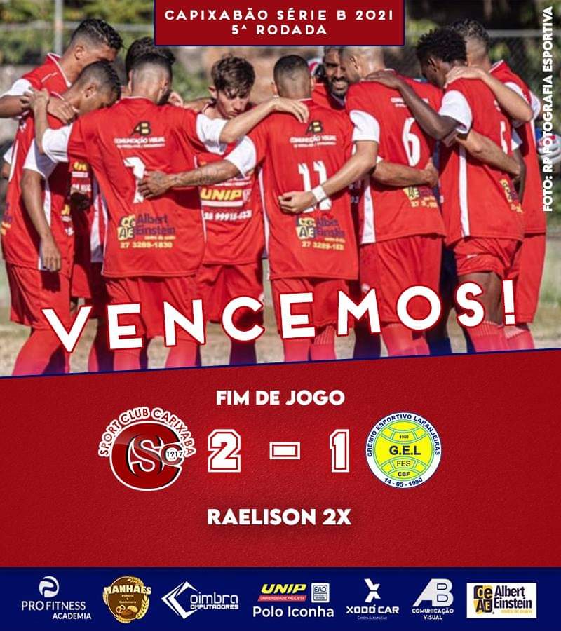 sc_capixaba's tweet photo. VITÓRIA DO ALVIRRUBRO! 🇦🇹

Em nosso primeiro jogo em casa, o Capixaba vence o GEL por 2x1 e conquista a primeira vitória no Capixabão Série B. Os gols da equipe foram marcados por Raelison (2).

O time folga na sexta rodada e só volta a campo no dia 04/08 contra o Porto Vitória! https://t.co/FBmLTMp7uE