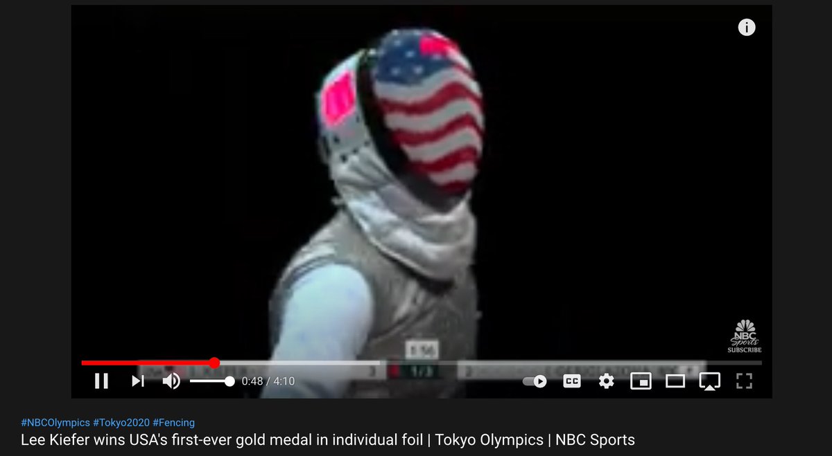 #Winner Galore #Gold Fencing #USA #LeeKiefer 
#TokyoOlympics
