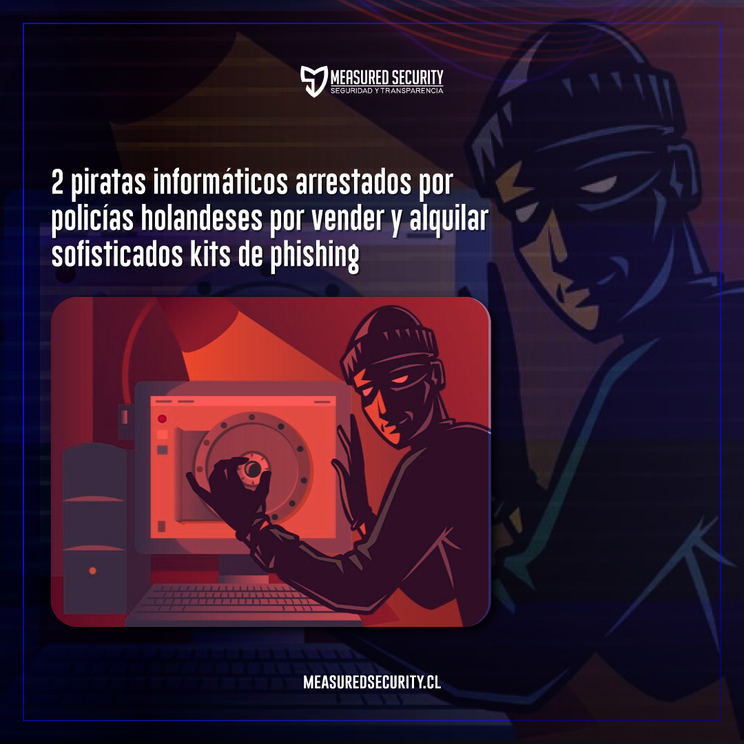 MeasuredSecuri1's tweet photo. Recientemente, los policías holandeses de la asociación Group-IB arrestaron a dos piratas informáticos por su asociación declarada en un esquema de fraude como servicio de phishing. 

https://t.co/fCGl6GEnGK https://t.co/tV3AMZdRZR