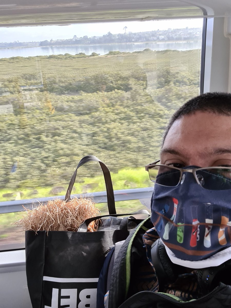 filipomcgrath's tweet photo. Busses and trains and public transport has been a big part of my decade of doctoral study... so, Im celebrating grad by taking the #northernexpress @AklTransport everyone else on board is a bit bemused... and im not gowned up yet... https://t.co/lHNpD0LT2L