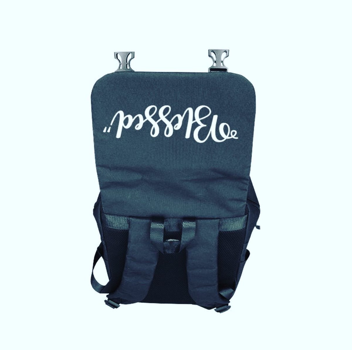 Backpack_Kings's tweet image. Backpacks, Blessed Graphic Text Black Backpack Bag #backpack #BacktoSchool2021 #fashion #backpackkings backpackkings.com